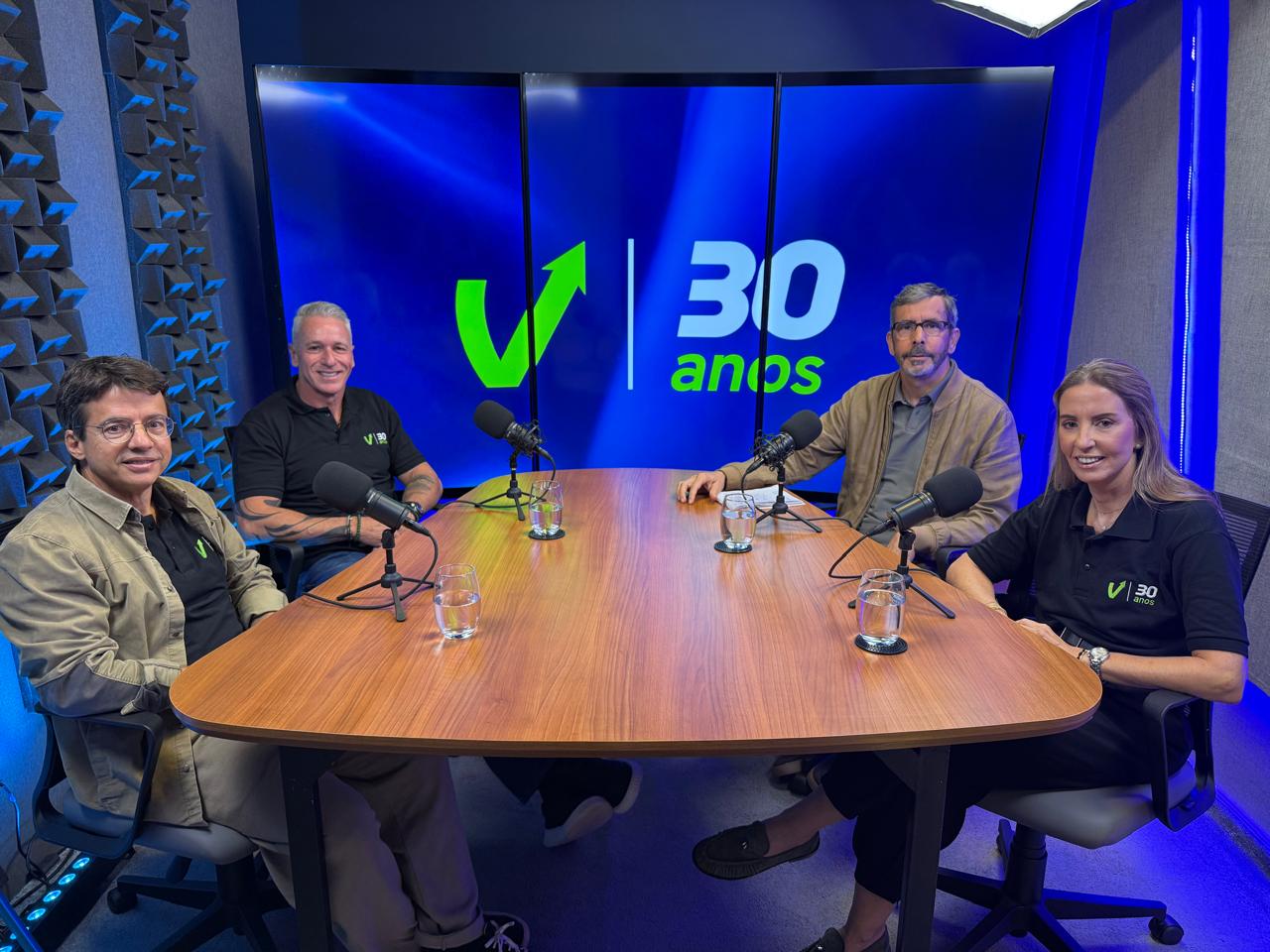 Podcast com os sócios-fundadores Jader, Digão e Luciana